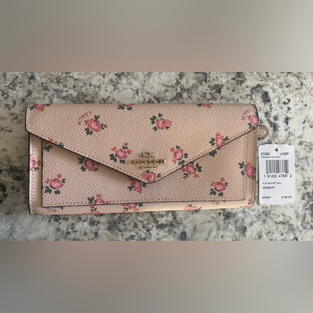 Coach Floral Wallet